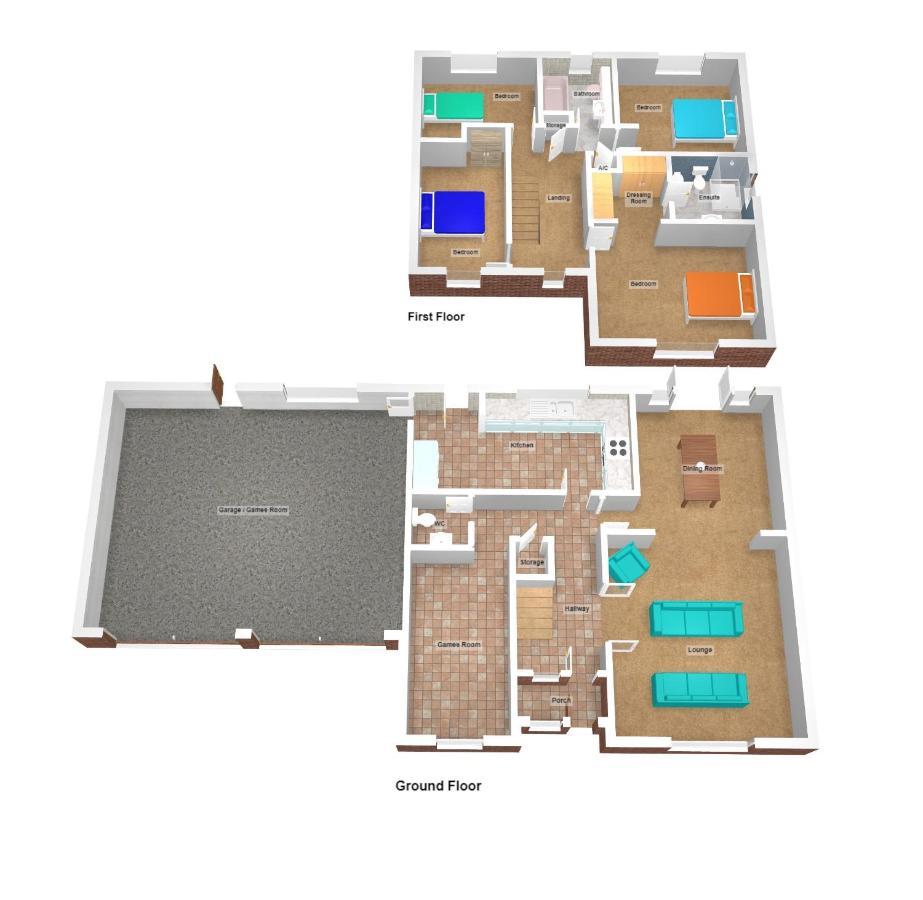 The Glade By Yourstays Huge Single Detached Holiday Home With Big Garden Newcastle-under-Lyme Eksteriør billede